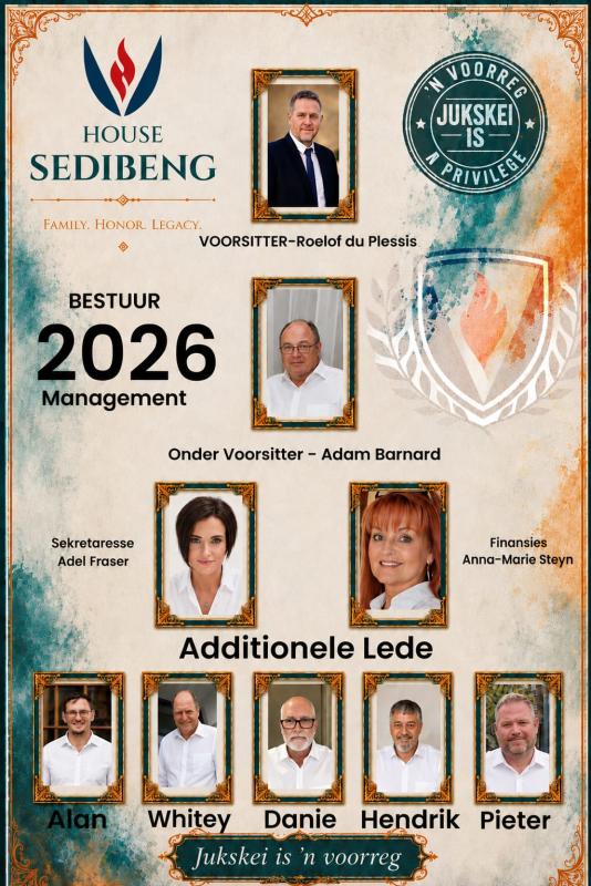 Sedibeng Bestuur 2026